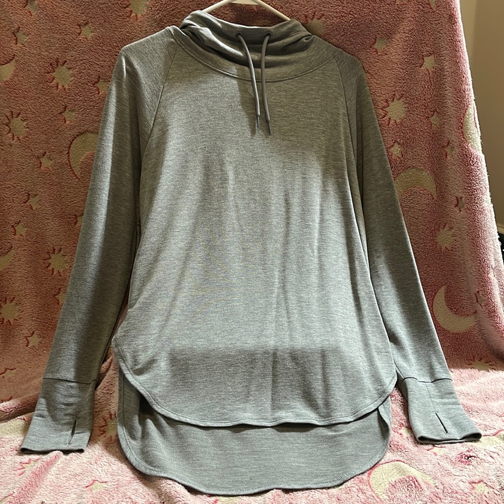 Athletic Works Light green/grey light weight hoodie